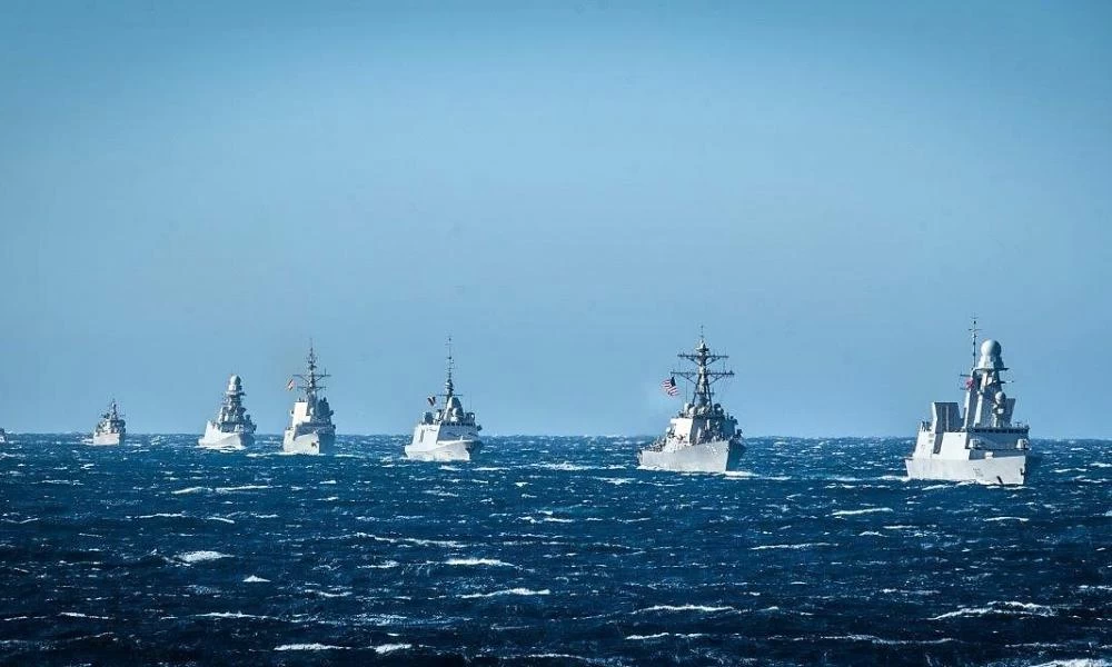 «POLARIS 2021»: Ολοκληρώθηκε η πολυεθνική αεροναυτική άσκηση στην Δ. Μεσόγειο (εικόνες)